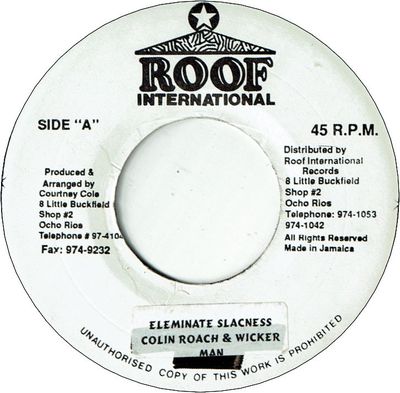 ELIMINATE SLACKNESS (VG+)