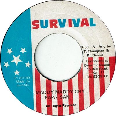 MADDY MADDY CRY (VG+)