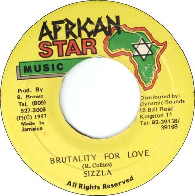 BRUTALITY FOR LOVE (VG+)