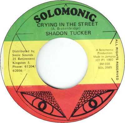 CRYING IN THE STREET(VG+)