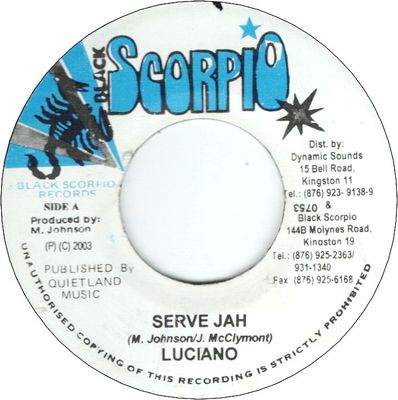 SERVE JAH (VG)