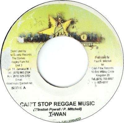 CAN'T STOP REGGAE MUSIC (VG+)