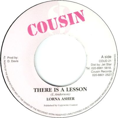 THERE IS A LESSON (VG+9