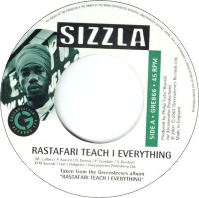 RASTAFARI TEACH I EVERYTHING (VG+) / GIVE HER THE LOVING (VG+)