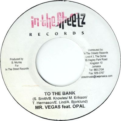 TO THE BANK (VG+)