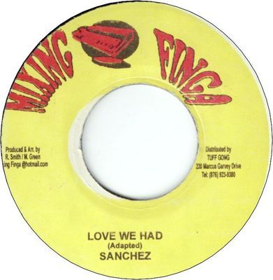 LOVE WE HAD (VG+)