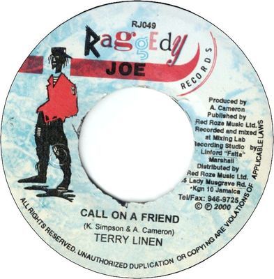 CALL ON A FRIEND (VG+)
