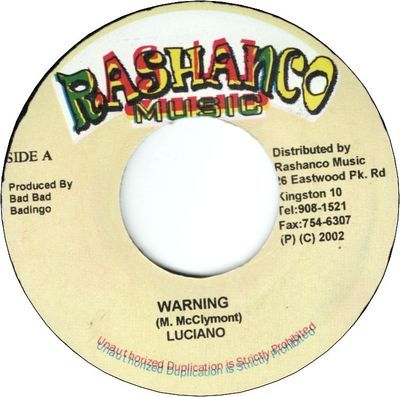 WARNING (VG+)