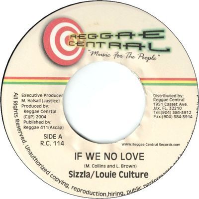 IF WE NO LOVE (VG+) / THE UPRISING (VG+)
