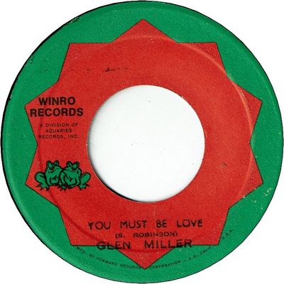 YOU MUST BE LOVE (VG)