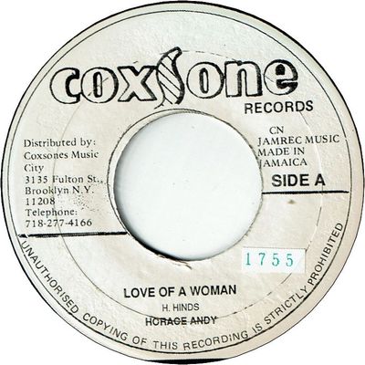 LOVE OF A WOMAN (VG to VG+/sticker) / VERSION (VG- to VG)