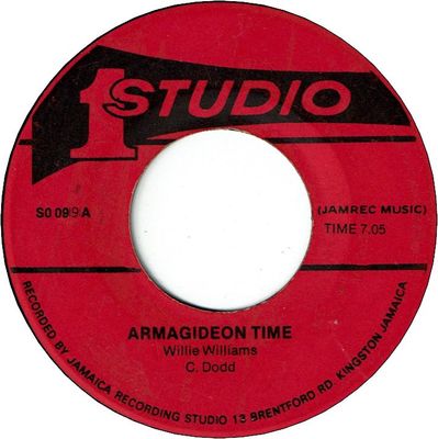 ARMAGIDEON TIME　(VG+)