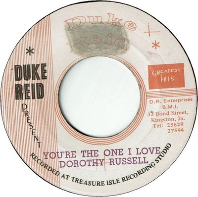 YOU'RE THE ONE I LOVE (VG+)