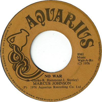 NO WAR (VG) / VERSION (VG)