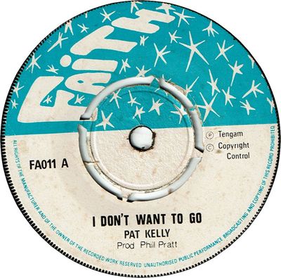 I DON'T WANT TO GO(VG+) / VERSION (VG)
