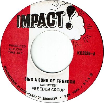 SING A SONG OF FREEDOM (VG)