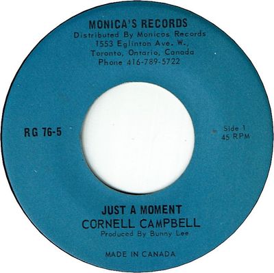 JUST A MOMENT (VG+) / VERSION (VG+)
