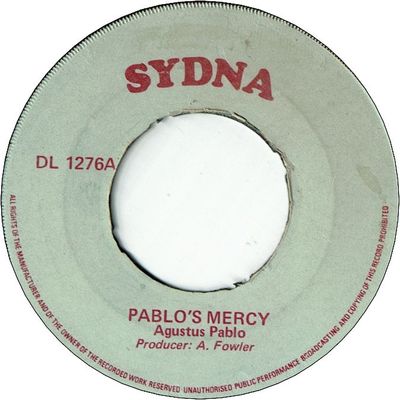 PABLO'S MERCY (VG) / VERSION (VG/WOL)