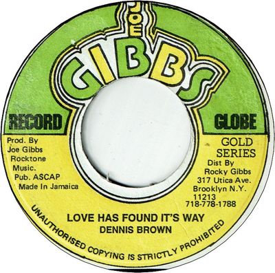 LOVE HAS FOUND ITS WAY (VG-) / WHY BABY WHY (VG)