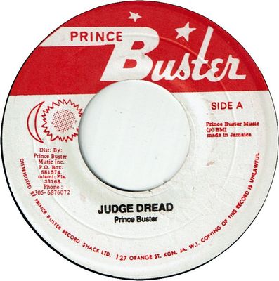 JUDGE DREAD (VG+) / THE APPEAL (VG)