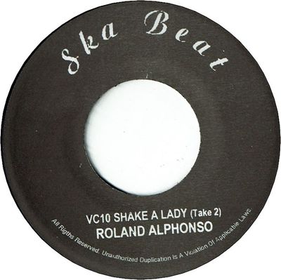 VC10 SHAKE A LADY(Take 2)(VG+) / WARLOCK (VG+)