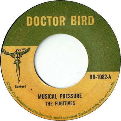 MUSICAL PRESSURE (VG+) / CANTELOPE ROCK (VG+)