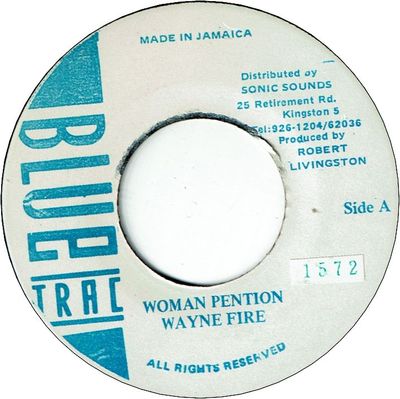WOMAN PENTION (VG+/Sticker)