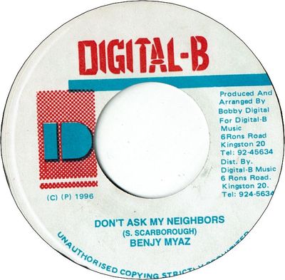 DON'T ASK MY NEIGHBOURS(VG)
