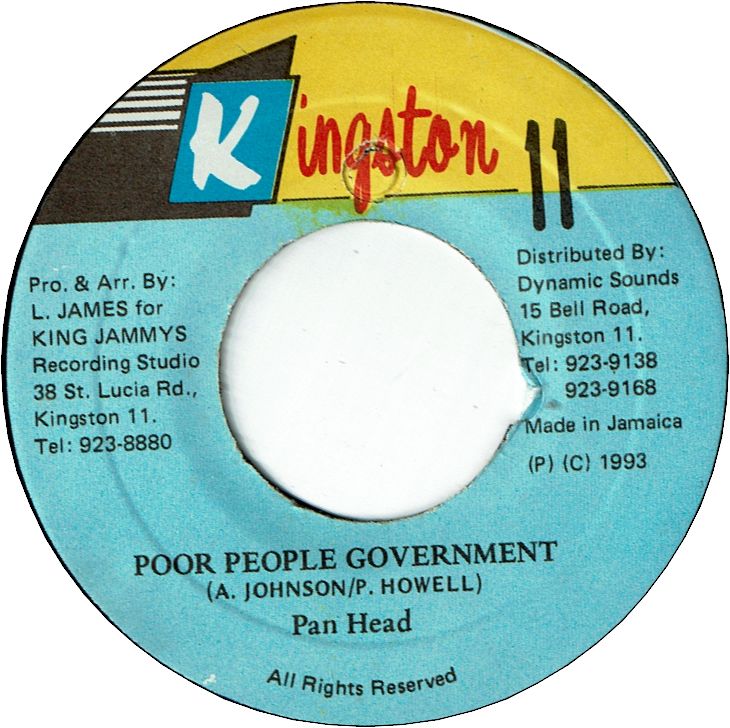 POOR PEOPLE GOVERNMENT (VG+)