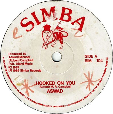 HOOKED ON YOU (VG+/WOL)  / GIMME THE DUB (VG+/WOL)