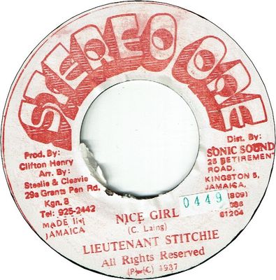 NICE GIRL (VG+/Sticker)