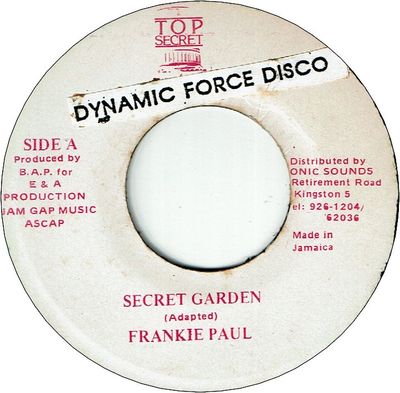 SECRET GARDEN (VG to VG+/sticker)