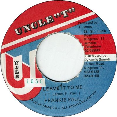 LEAVE IT TO ME (VG+/Sticker)