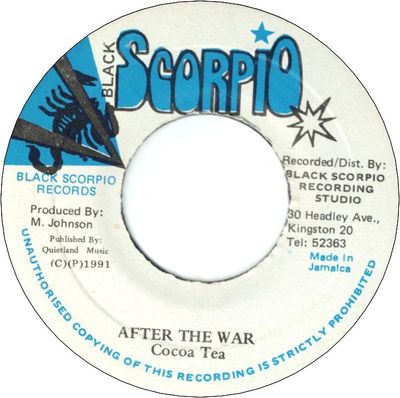 AFTER THE WAR (VG+)