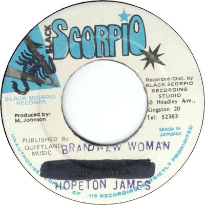 BRAND NEW WOMAN (VG+)