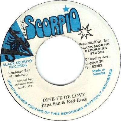 DINE FE DE LOVE (VG+)