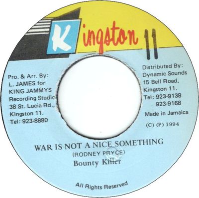 WAR IS NOT A NICE SOMETHING (VG+)