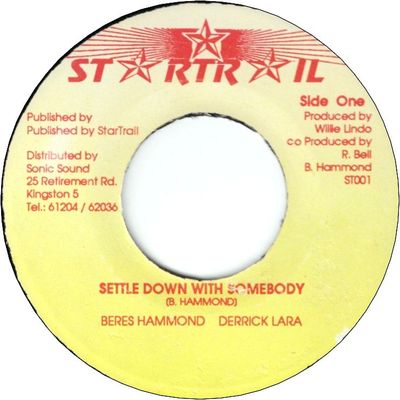 SETTLE DOWN WITH SOMEBODY (VG+)
