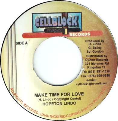 MAKE TIME FOR LOVE (VG+)