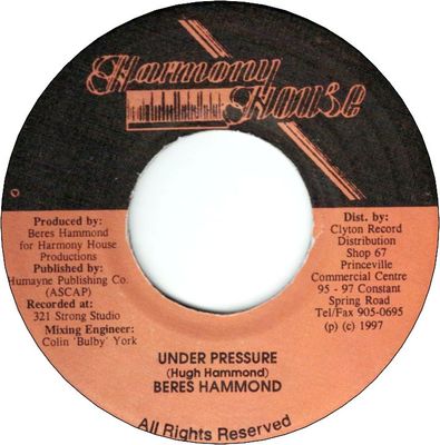 UNDER PRESSURE (VG)