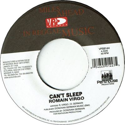 CAN’T SLEEP (VG+)