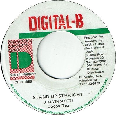 STAND UP STRAIGHT (VG+)