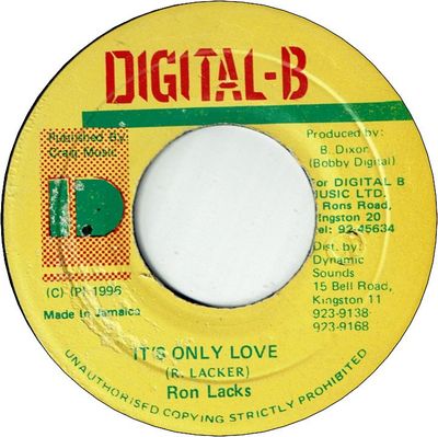 IT'S ONLY LOVE (VG+)