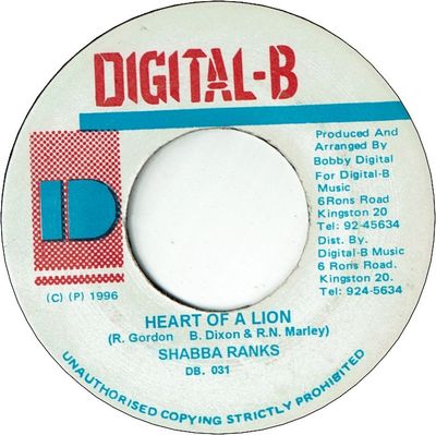 HEART OF A LION (VG+)