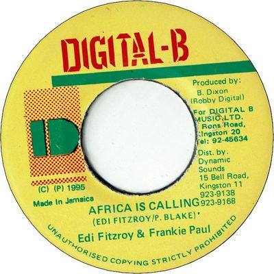 AFRICA IS CALLING (VG+)