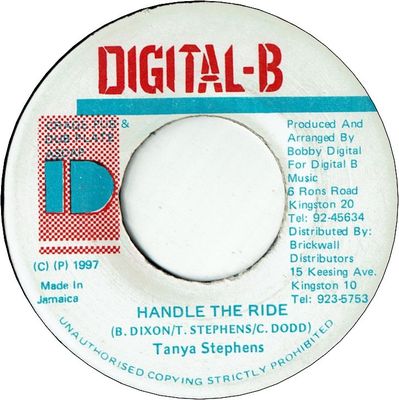 HANDLE THE RIDE (VG+)