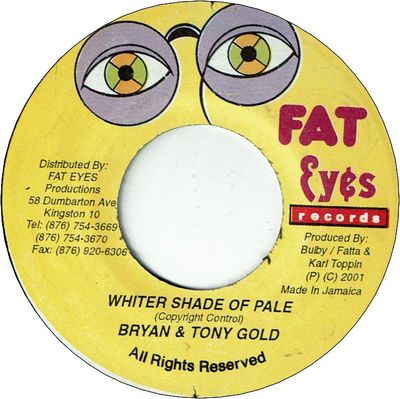 WHITER SHADE OF PALE (VG+)