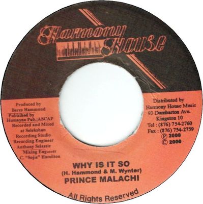 WHY IS IT SO (VG+)