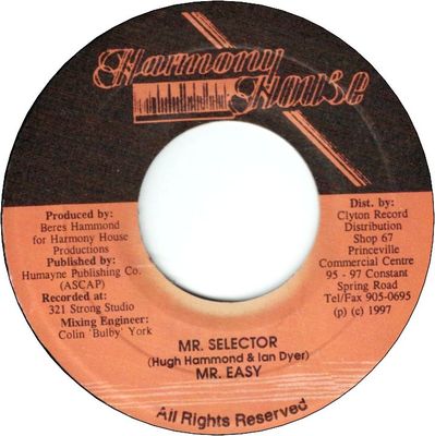 MR.SELECTOR (VG+)
