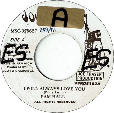 I WILL ALWAYS LOVE YOU (VG+/WOL)